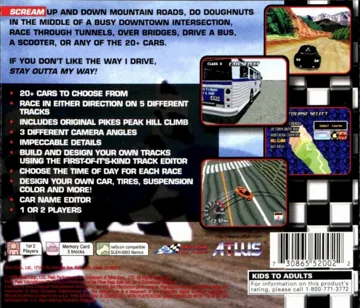 Peak Performance (US) box cover back